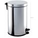 Lixeira Inox Pedal E Balde 5 Litros Lixeira Para Banheiro