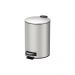 Lixeira com Pedal e Balde Spin Inox 12 L