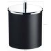 Lixeira com Tampa Inox 5,4 L Lixeira para Banheiro Cozinha Preta