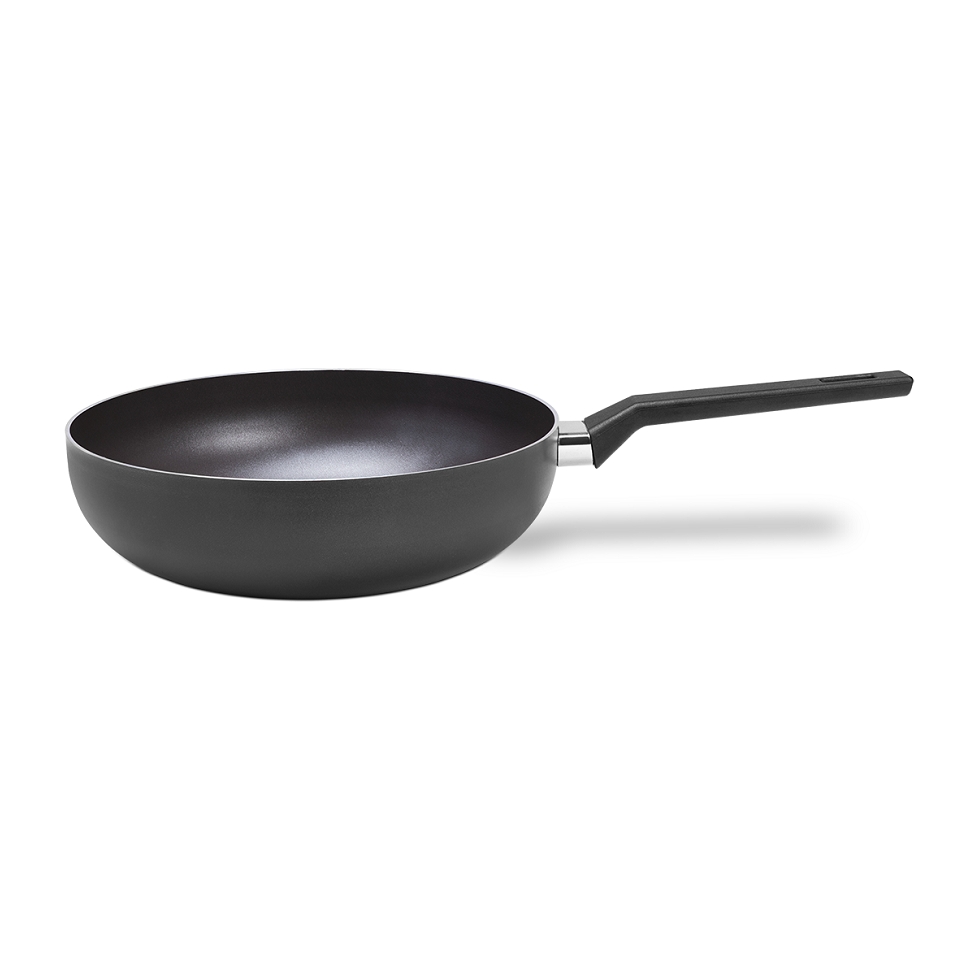 Panela Wok Preserve 3,55 L Cinza