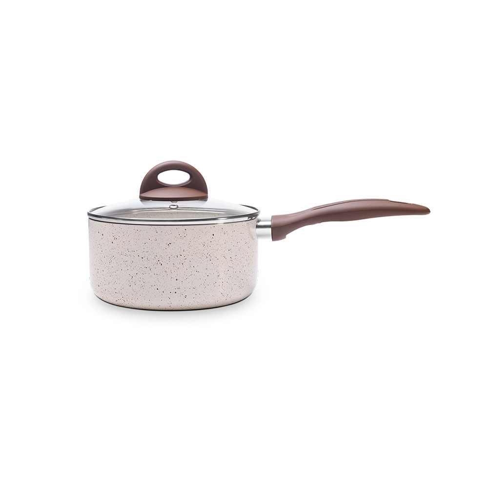 Panela com Tampa Smart Plus Vanilla 16 cm