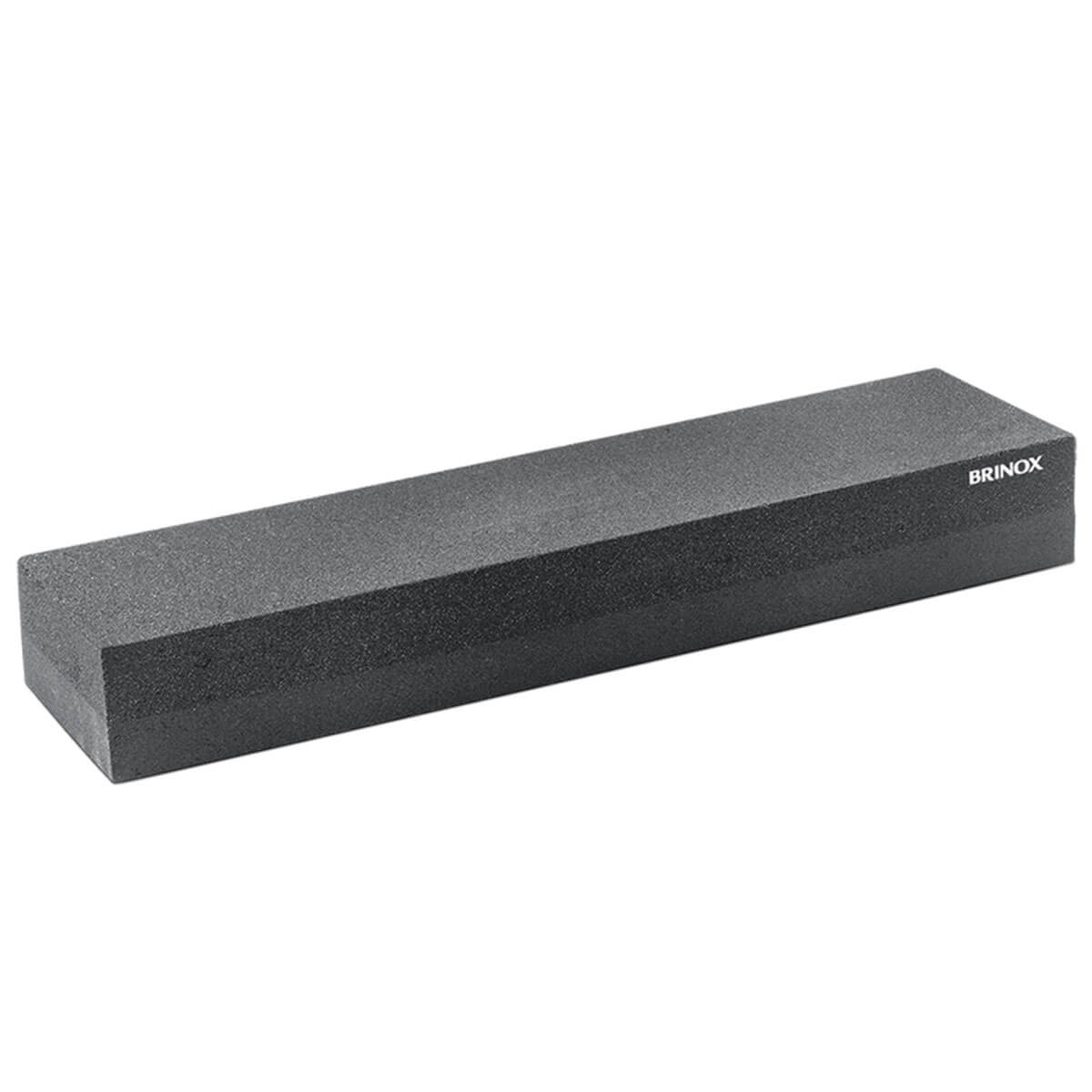 Pedra de Afiar Facas Dupla Face Suprema Brinox Pedra para Amolar 20x5cm