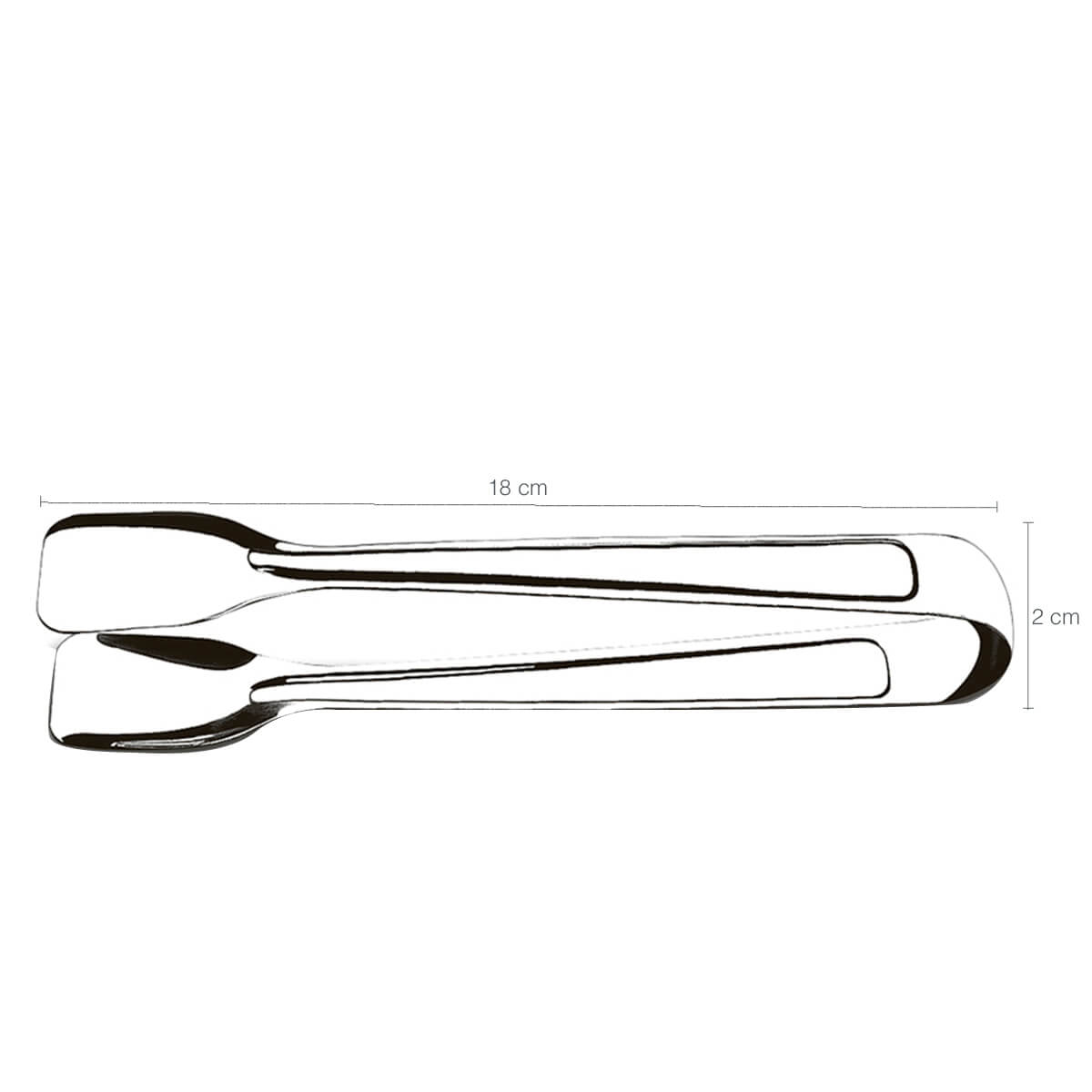 Pegador Universal Carne Aço Inox Cozinha Pinça Para Gelo