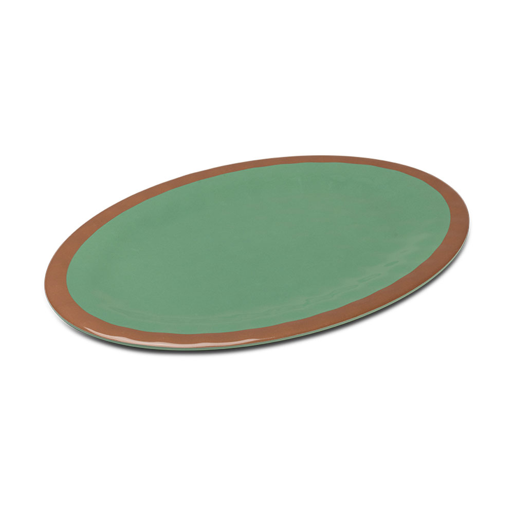 Prato Oval Pampelonne Verde