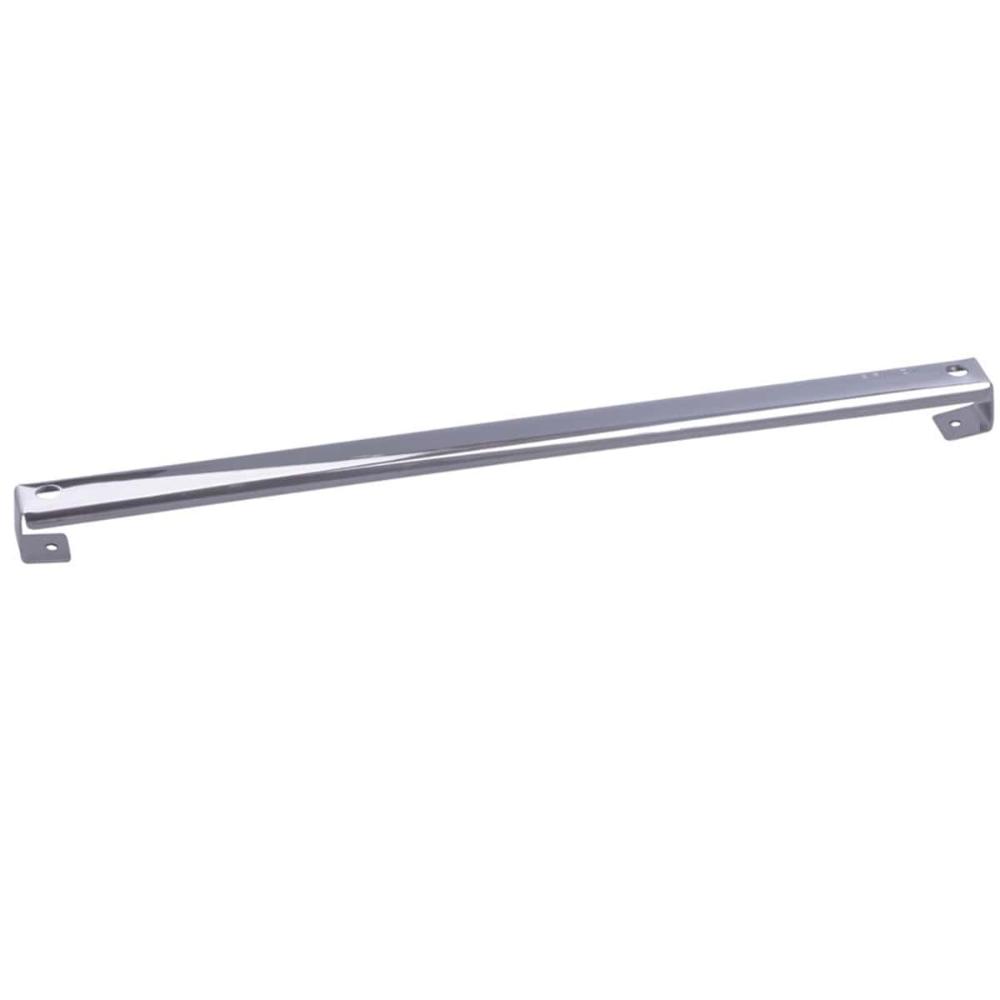Suporte Barra 40cm Aço Inox E 12 Ganchos Em Aço Cromado