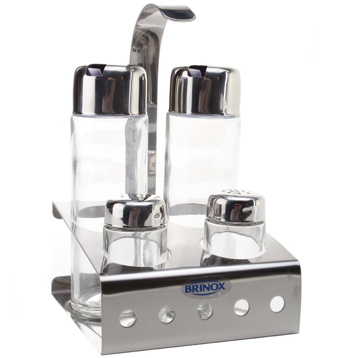 Suporte Galheteiro Porta Condimentos Temperos Brinox Galheta