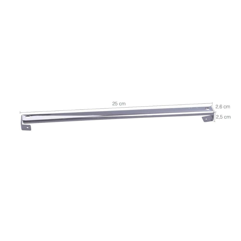 Suporte Organizador Cozinha Em Barra Brinox 25cm Aço Inox