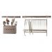 Suporte Organizador Cozinha Em Barra Brinox 25cm Aço Inox