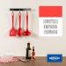 Suporte Organizador Cozinha Em Barra Brinox 25cm Aço Inox