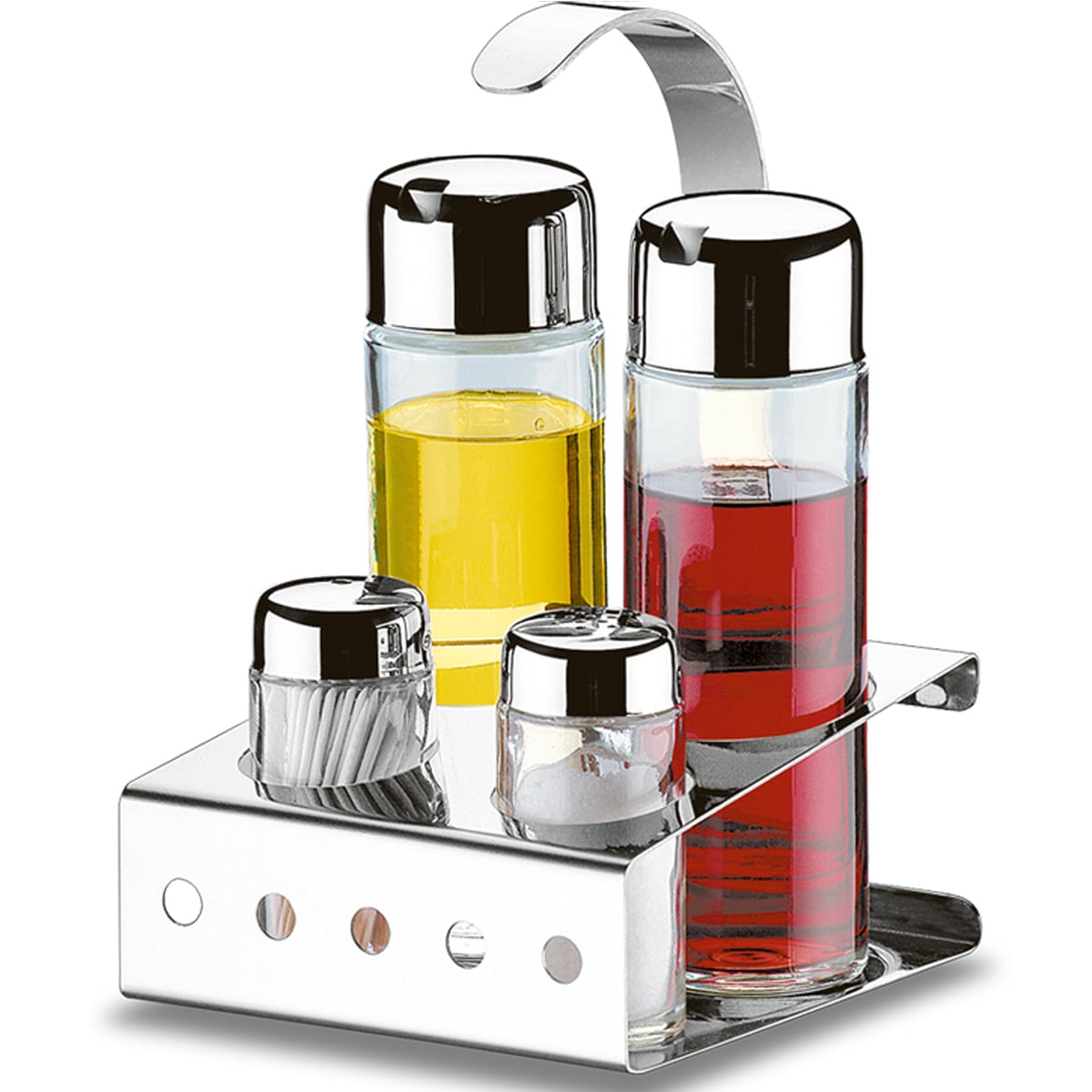 Suporte Porta Temperos Paliteiro Galheteiro Galhetas Brinox