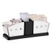Suporte para Saches INOX Parma 20,5x6,5x7cm BRINOX 1577/100 