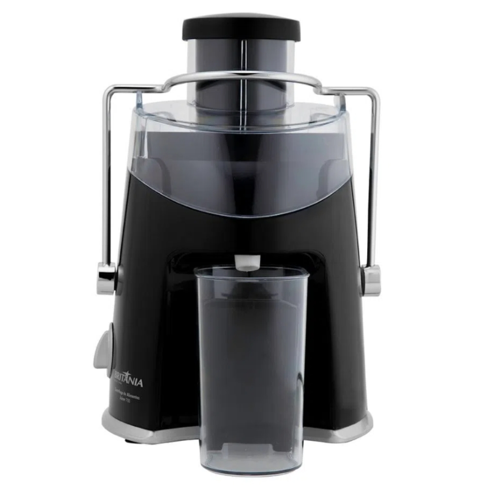 Centrífuga de Alimentos Juicer 700 400W Preta Britânia 220V