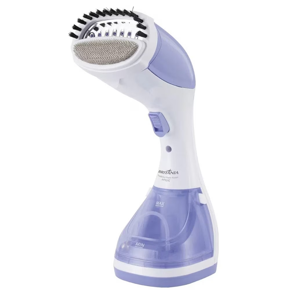 Passadeira a Vapor 180 ml Britânia BVP02L Branco Lilás, 220 Volts