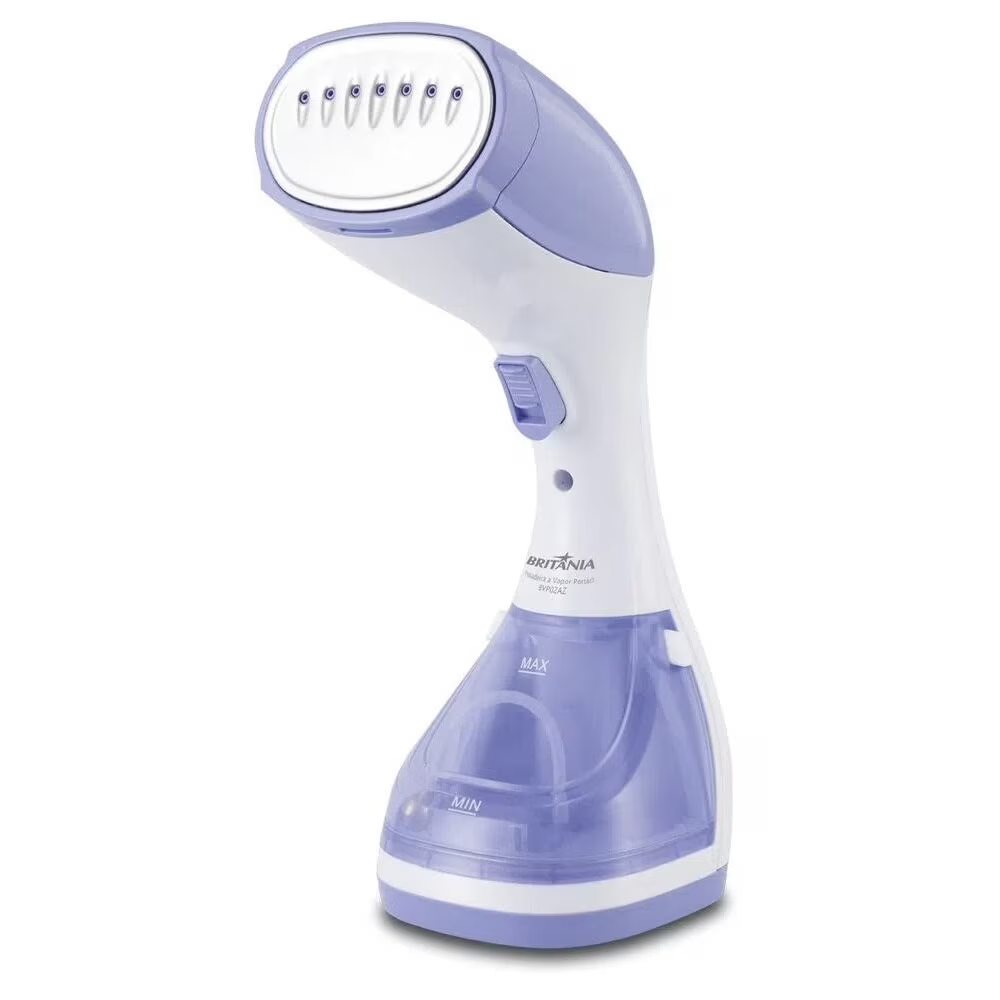 Passadeira a Vapor 180 ml Britânia BVP02L Branco Lilás, 220 Volts