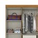 Guarda-Roupa Casal Malbec 4 Portas 2 Gavetas Nature e Off White