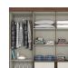 Guarda-Roupa Casal Toscano 8 Portas 4 Gavetas Castanho