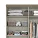 Guarda-Roupa Casal com Espelho Istambul 2 Portas Duna e Cristal