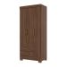 Guarda-Roupa Solteiro Sensi 3 Portas 2 Gavetas Castanho