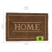 Capacho Home Borda Natural 40x60 cm
