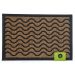 Capacho Ondas Natural e Preto 40x60 cm