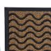 Capacho Ondas Natural e Preto 40x60 cm