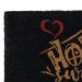 Capacho Sweet Home Natural e Preto 40x60 cm