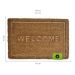 Capacho Welcome Borda Natural 40x60 cm