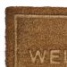 Capacho Welcome Borda Natural 40x60 cm