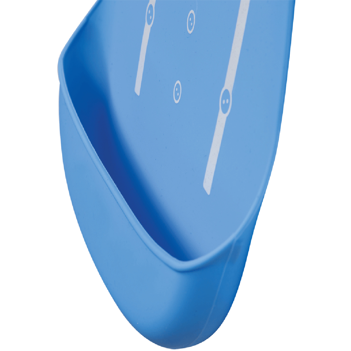 Babador de Silicone com Bolsão Pega Cata Migalha Bebe Azul Buba