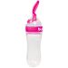 Colher Dosadora com Tampa Papinha de Silicone para Bebês Buba Rosa