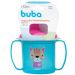 Copo de Treinamento Bebê com Alças Laterais 180ml Gatinho Buba Rosa e Azul