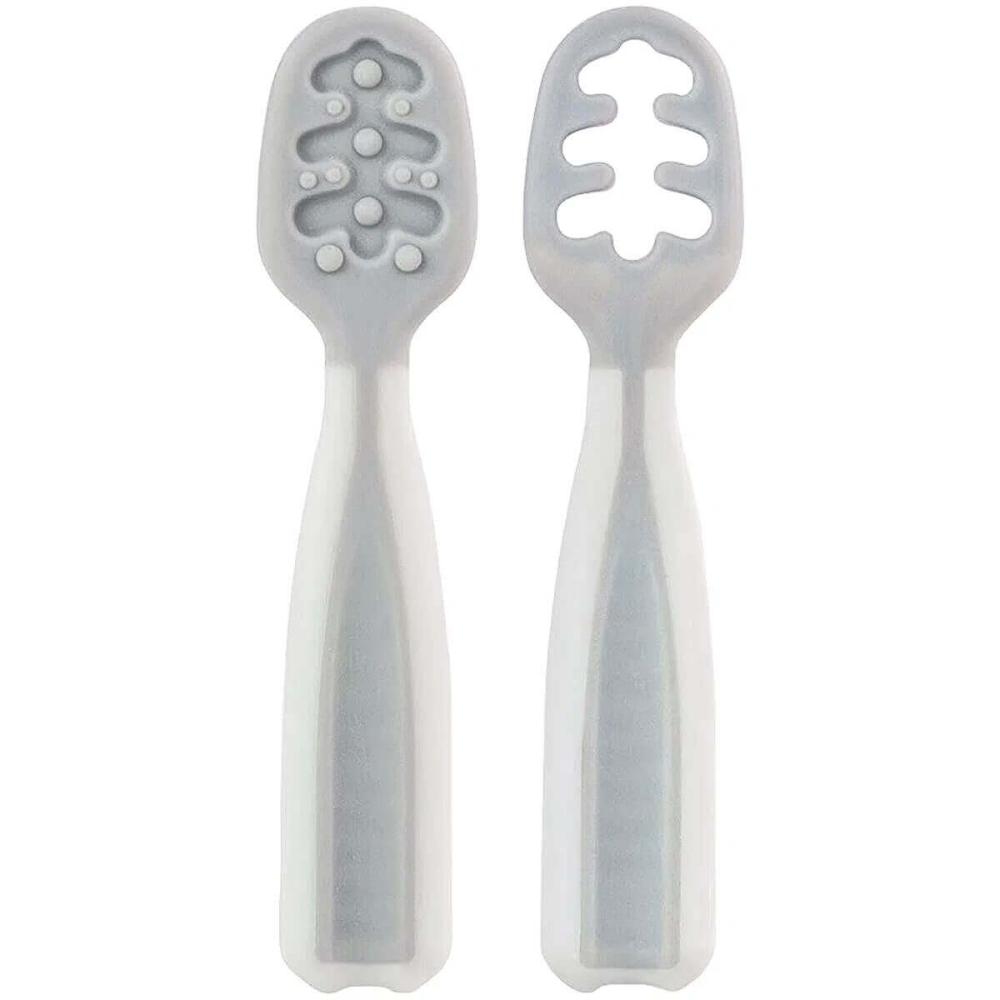 Kit 2 Colheres de Treinamento Introdução Alimentar para Bebê