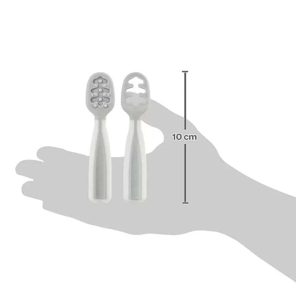 Kit 2 Colheres de Treinamento Introdução Alimentar para Bebê