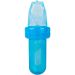 Kit Colher Alimentadora Com Dosador E Porta Frutinha Para Bebê Buba Azul