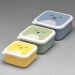 Kit Introdução Alimentar Bebê Buba Gumy Azul Garrafa Pote Térmicos Babador Potinhos P M G