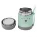 Kit Introdução Alimentar Garrafa e Pote Térmico Buba Inox Gumy Verde Viagens Passeios