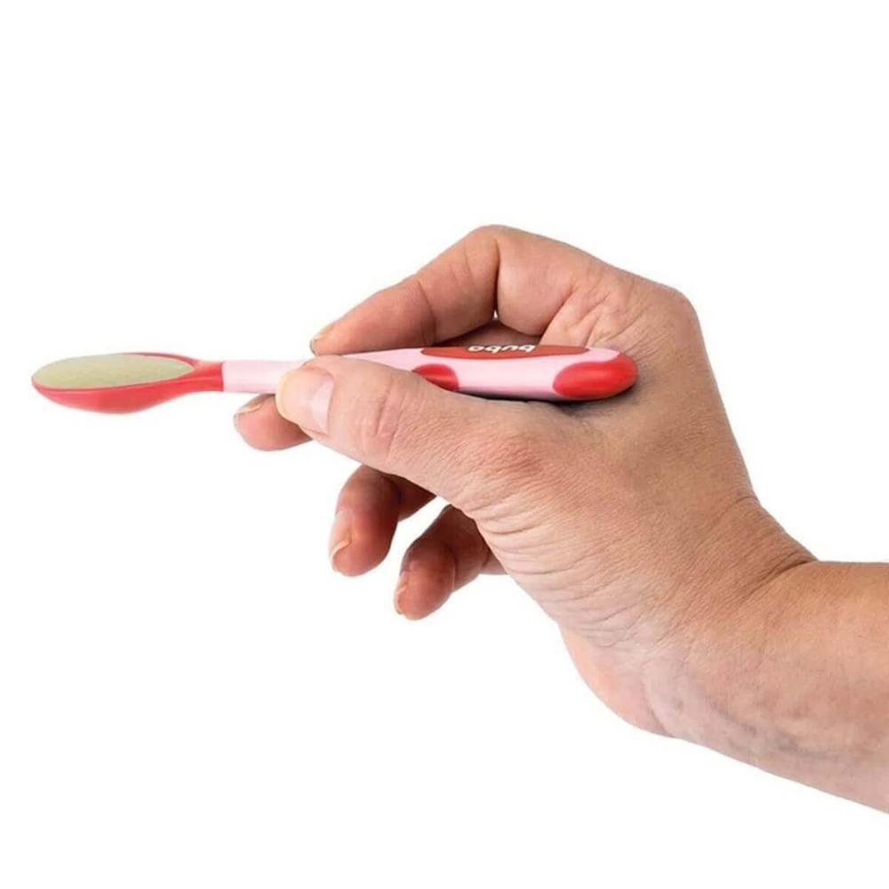 Kit Talheres para Bebê Flexíveis e Termossensíveis Garfo e C
