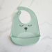Pote Térmico Inox 320ml com Talher E Babador Pega Migalha Buba Verde Gumy Unisex