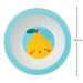 Pratinho Infantil Buba Bowl 16,5cm Introdução Alimentar Frutti Limão Colorido