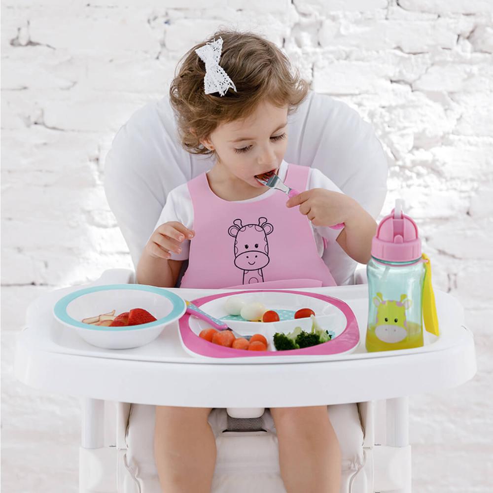 Pratinho Infantil Buba Bowl 16,5cm Introdução Alimentar Gira