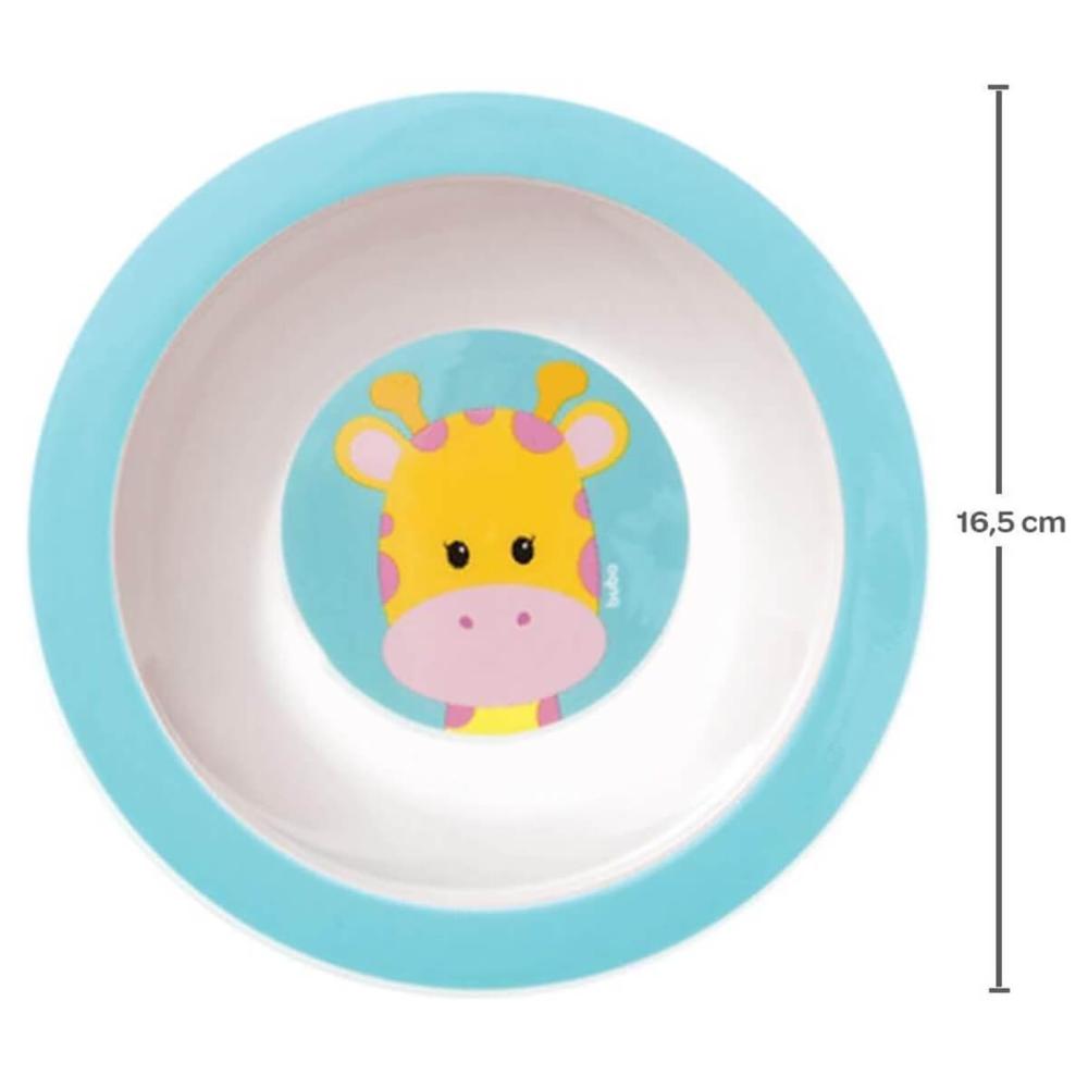 Pratinho Infantil Buba Bowl 16,5cm Introdução Alimentar Gira