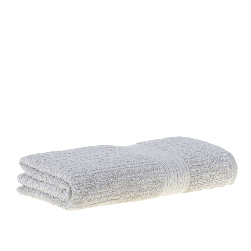 Toalha Rosto Fio Penteado Cinza - Buddemeyer