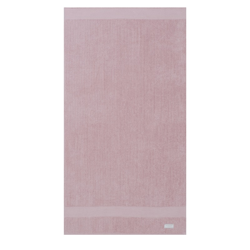 Toalha banho fio penteado Rosa - Padrão Buddemeyer