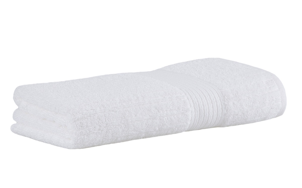 Toalha de Banho Padrão Fio Penteado Canelado Branco Cor 1011 - Buddemeyer