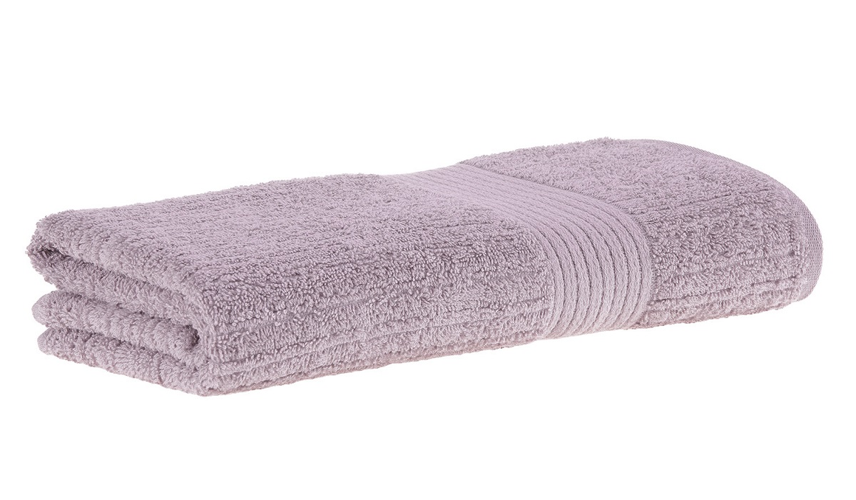Toalha de Banho Padrão Fio Penteado Canelado Rosa Claro Cor 1634 - Buddemeyer