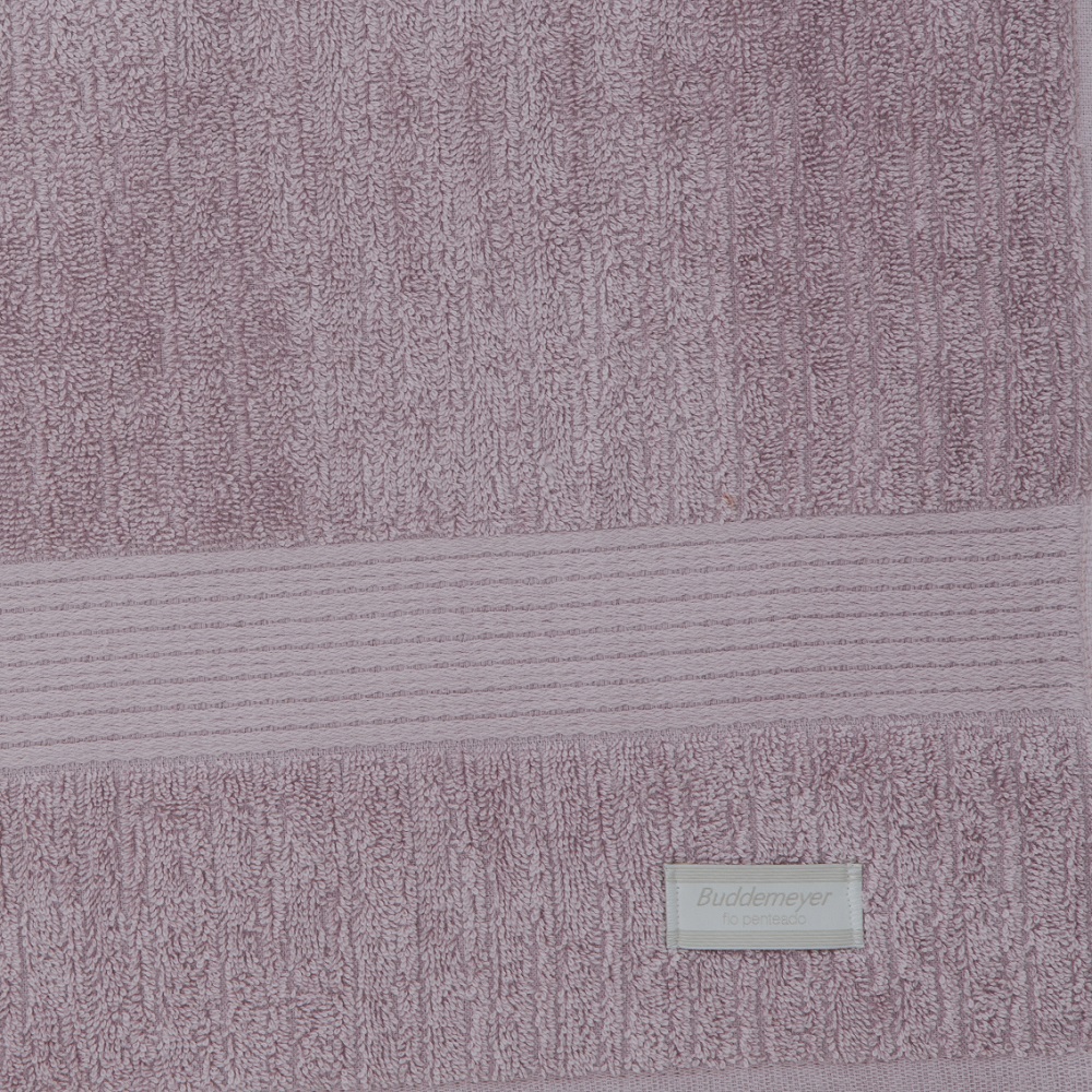 Toalha de Banho Padrão Fio Penteado Canelado Rosa Claro Cor 1634 - Buddemeyer