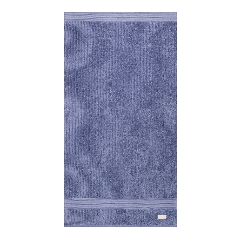 Toalha de Rosto Fio Penteado Canelado Azul Escuro Cor 1659 - Buddemeyer
