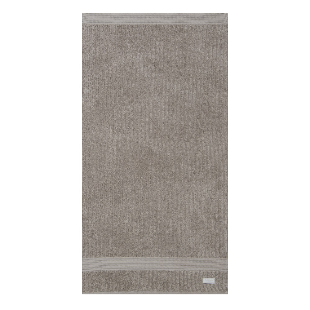 Toalha de Rosto Fio Penteado Canelado Kaki Escuro Cor 4011 - Buddemeyer