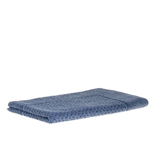 Toalha de piso Avulsa Fio Penteado Canelado Azul Escuro- Buddemeyer