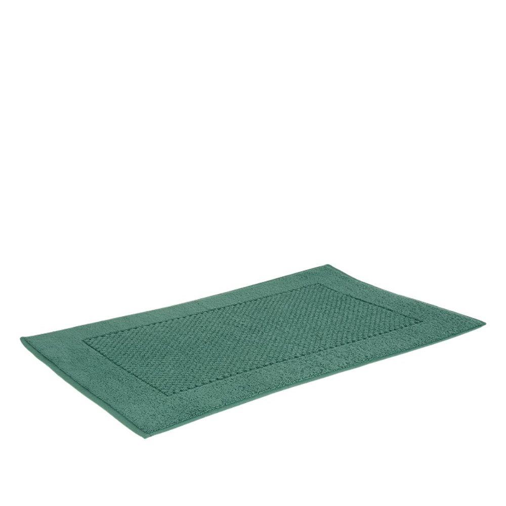Toalha de piso Avulsa Fio Penteado Canelado Verde Escuro- Buddemeyer